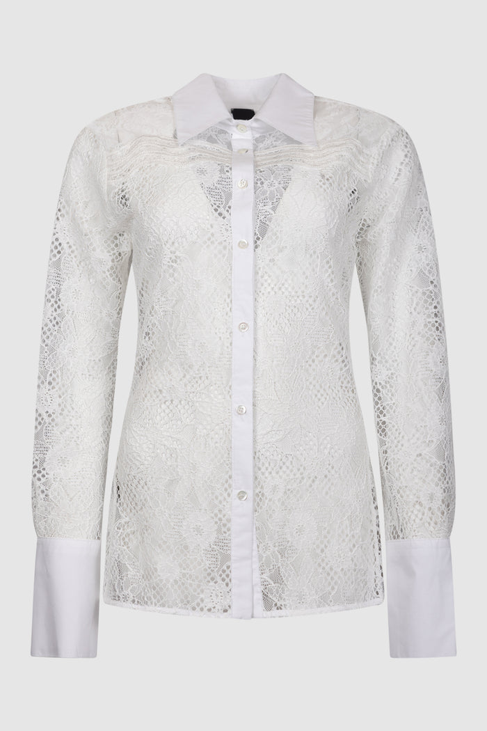 Camicia in tulle e pizzo-1