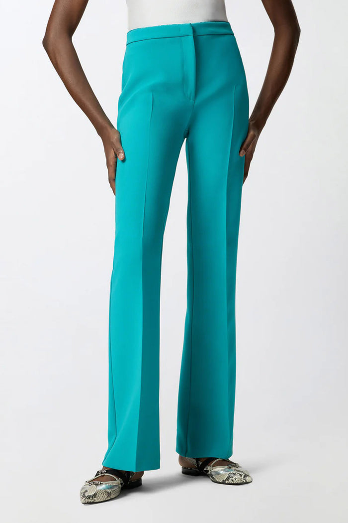 Pantaloni con piega stirata-5