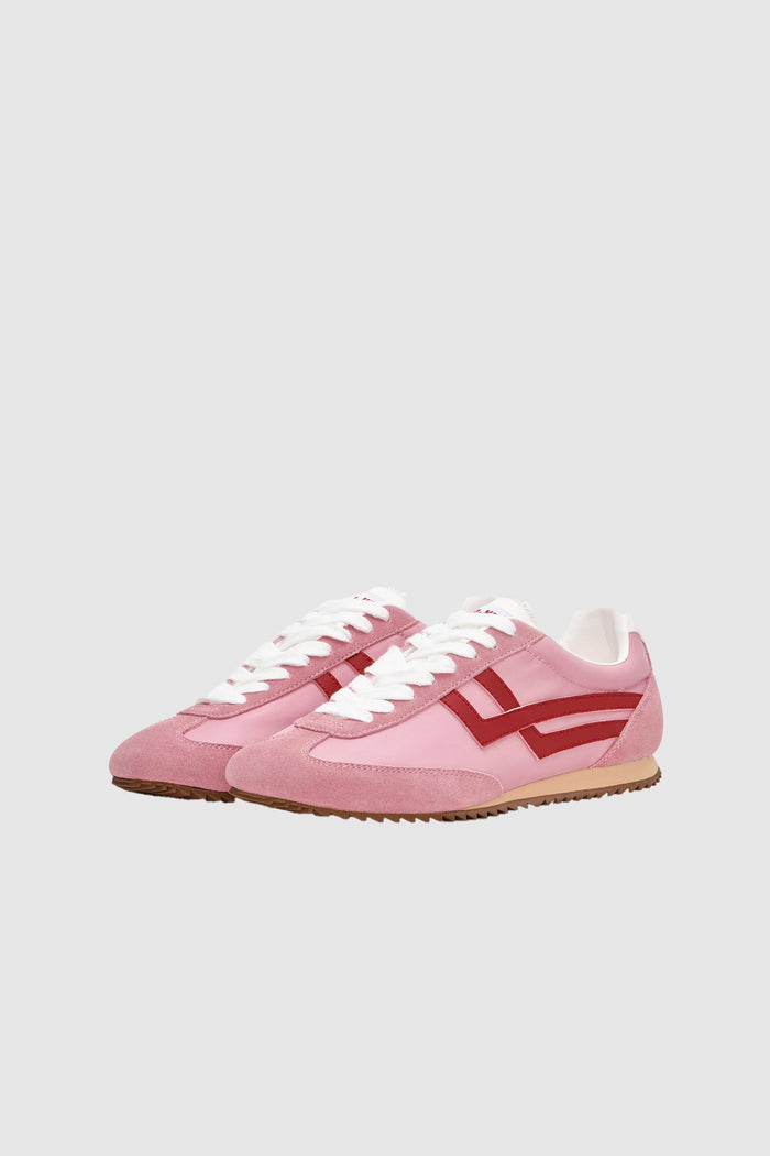 Racer 77 in Nylon Rosa e Rossa-2