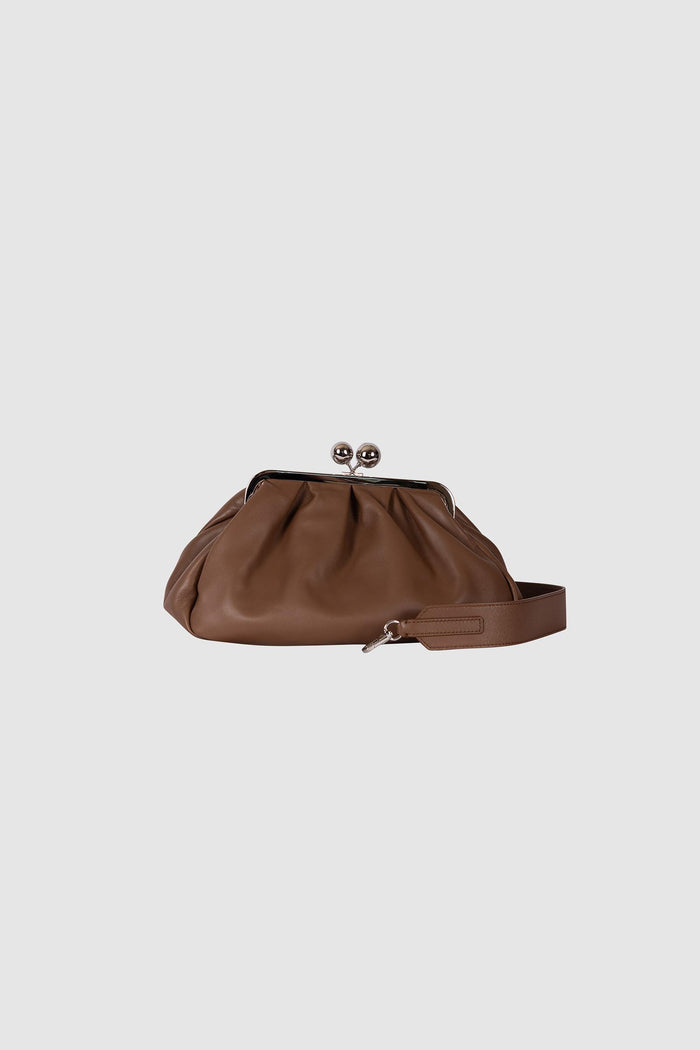 Pasticcino Bag Medium in montone - Cuoio