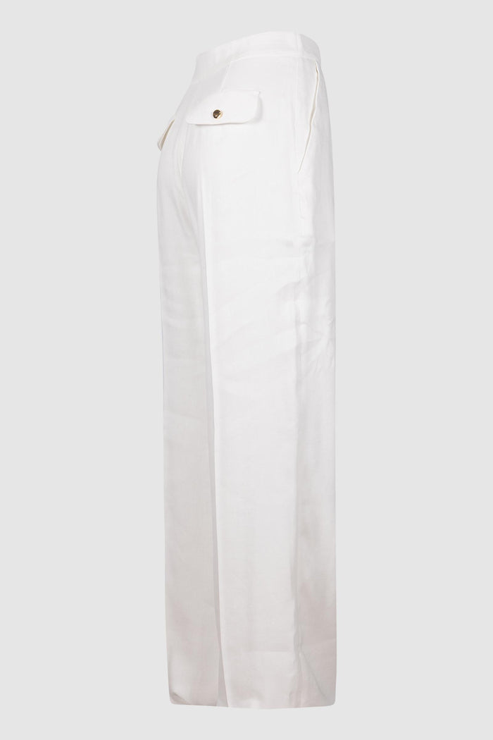 Pantaloni in misto lino-3