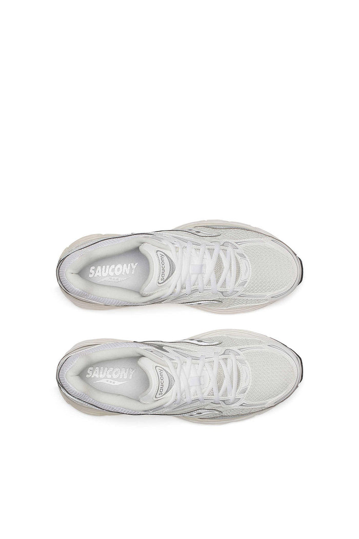 Scarpa Running Uomo Saucony Omni 9 - Bianco/Argento-5