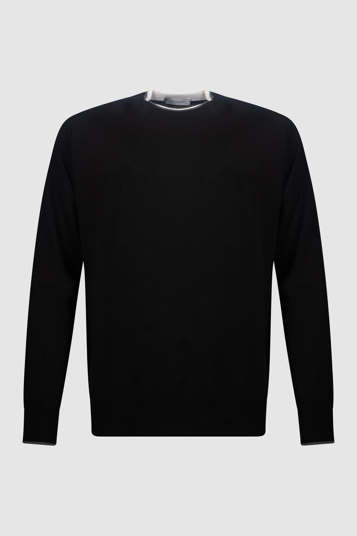 Maglia Girocollo in Lana-1