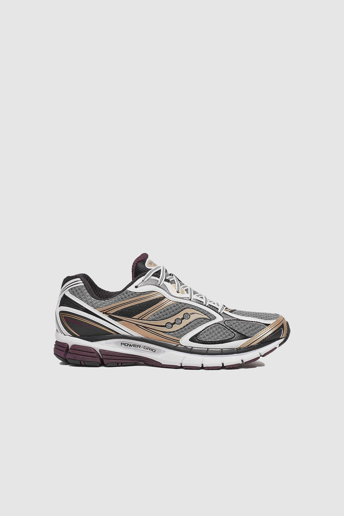 Scarpa Running Uomo Saucony Guide 7 - Grigio/Beige Bordeaux