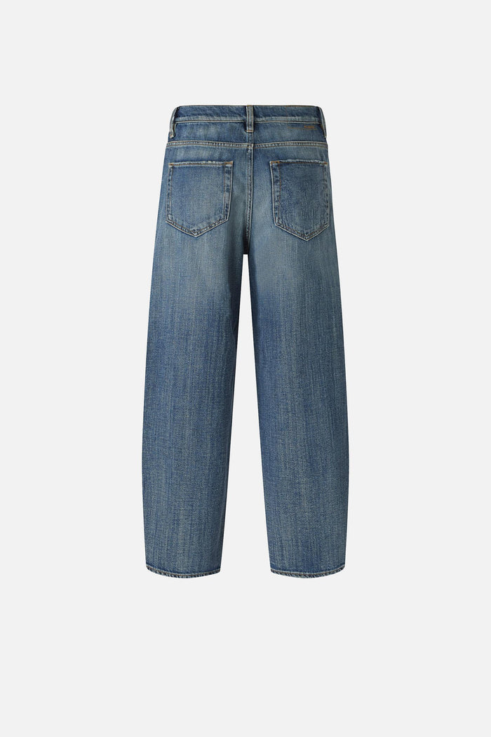 Jeans balloon in denim morbido-2