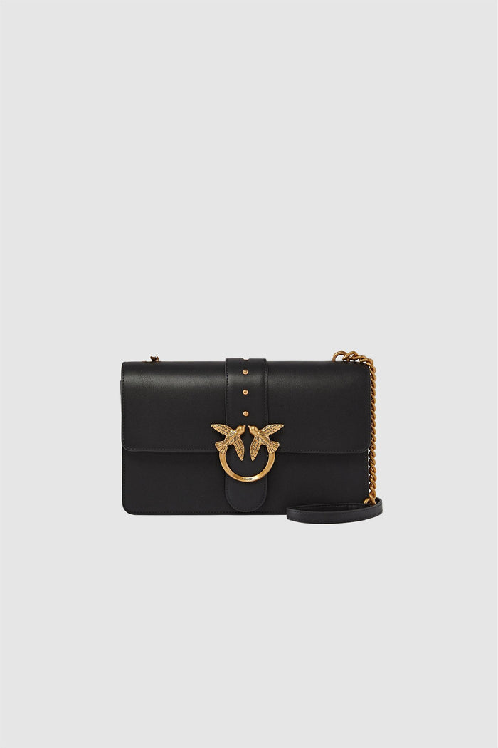 Borsa a tracolla media Love Bag in pelle