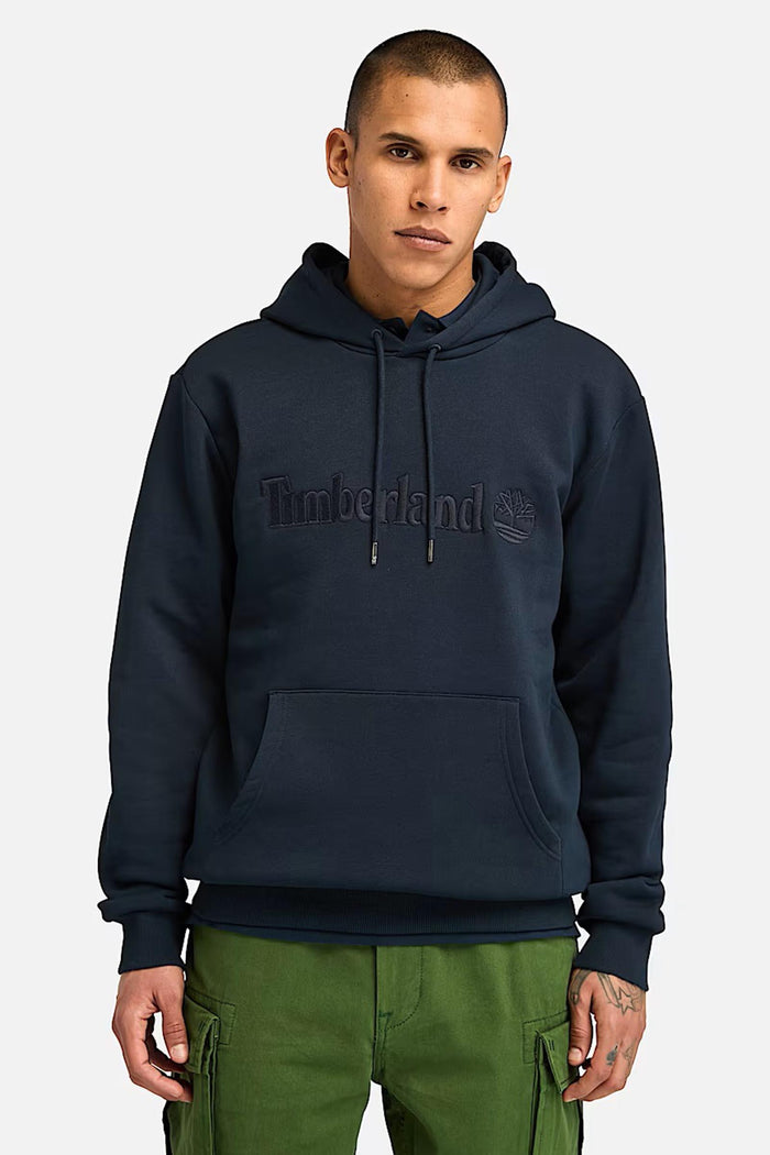 Felpa con Cappuccio Hampton da Uomo in blu scuro-5