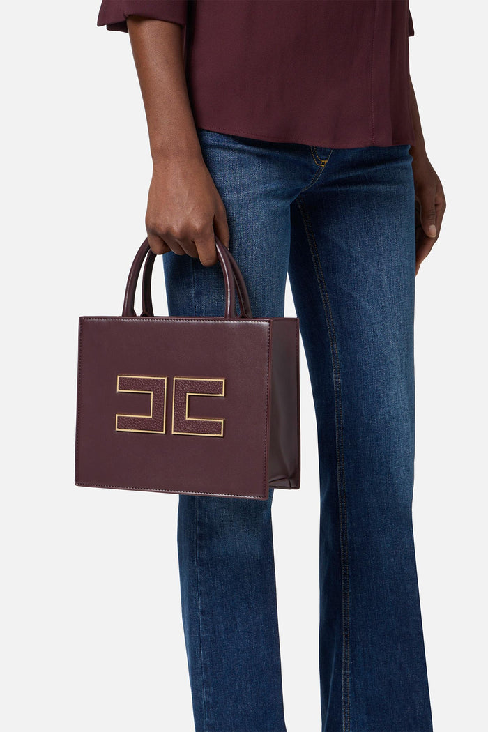 Tote piccola con logo-4