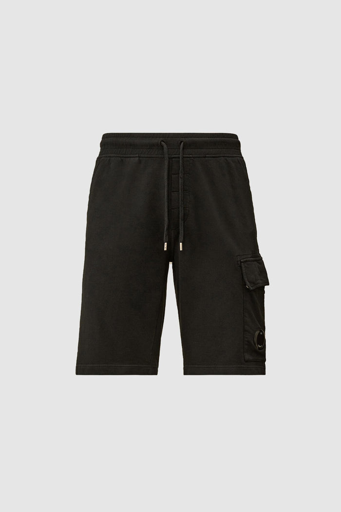 Pantaloncini da tuta leggeri in pile con lenti cargo-1