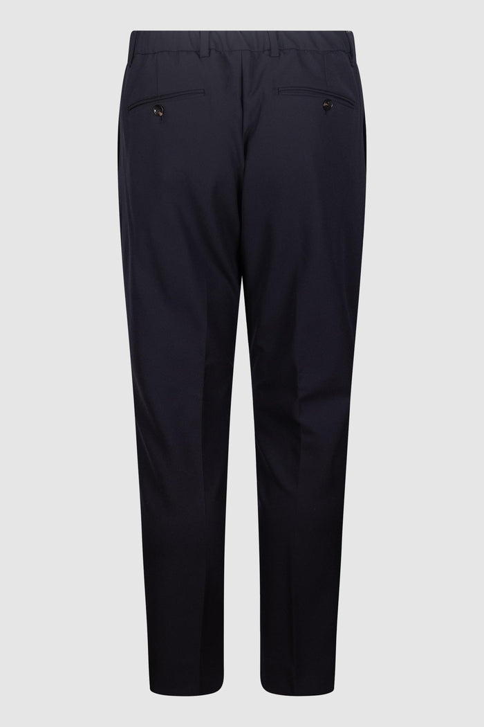 Pantaloni Uomo in Cotone Nero-2