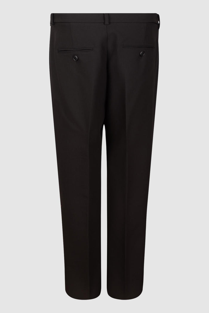 Pantaloni Classici Neri in Tessuto Tecnico-2
