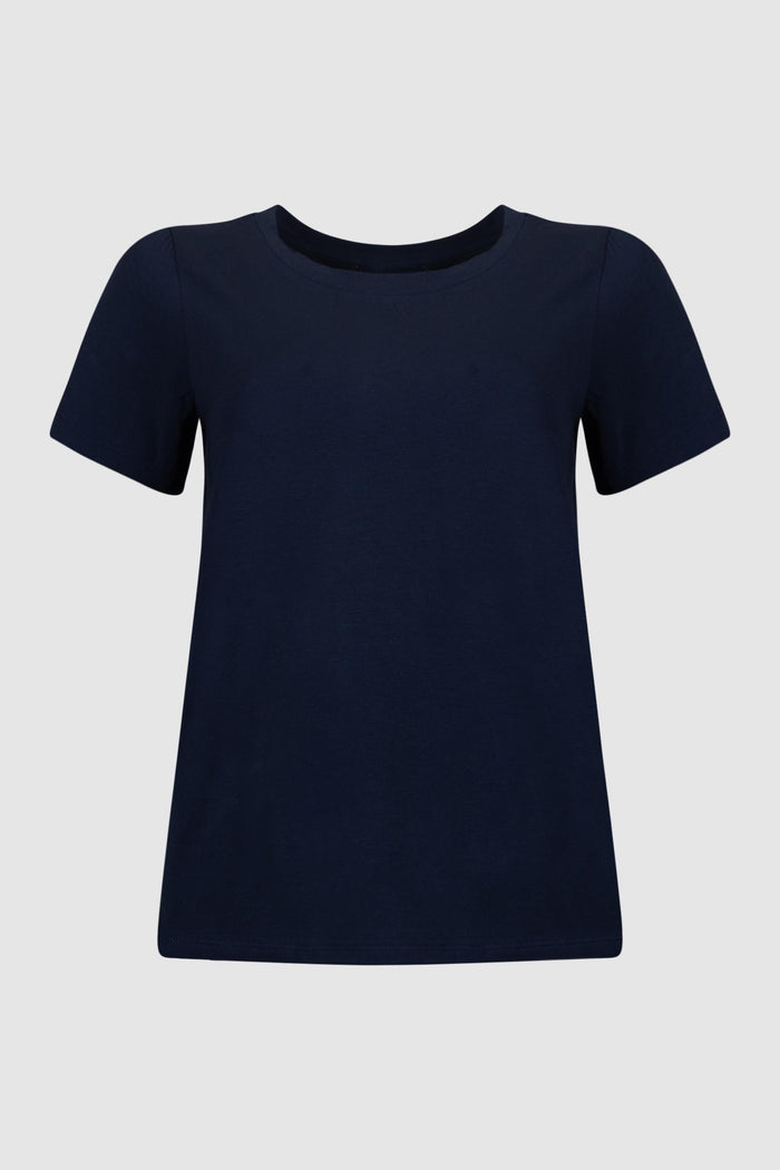 T-shirt basic in jersey stretch