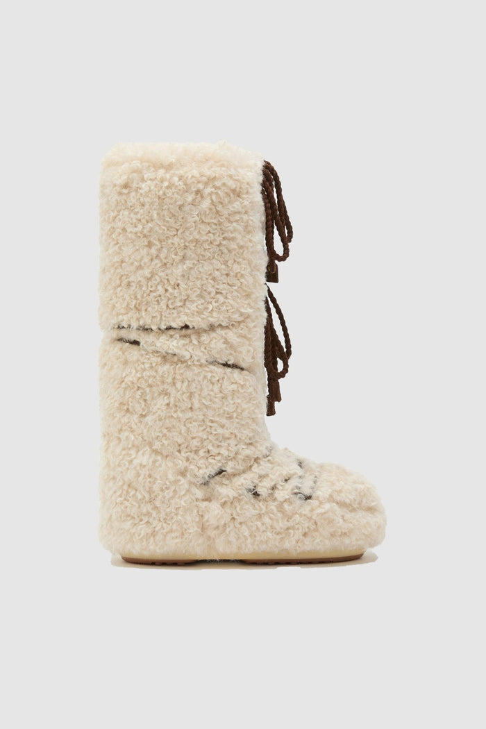 STIVALE ICON CURLY EXTRA ÉCRU