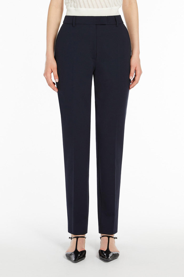 Ermes pantalone slim in jersey-3