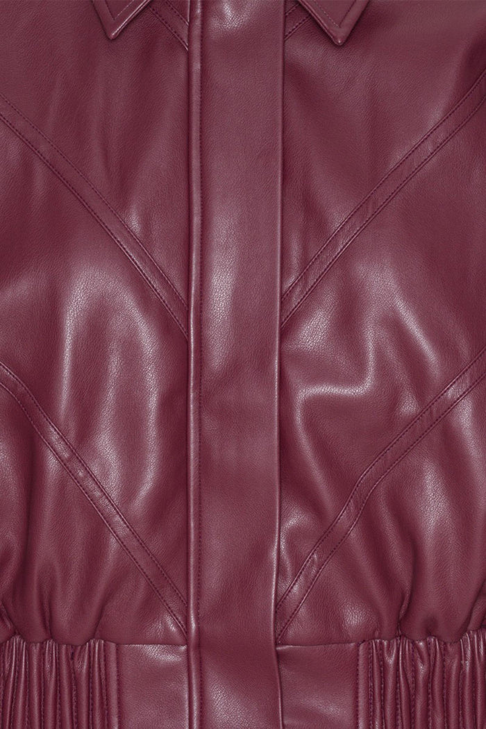 Giubbotto Bomber Bordeaux-3