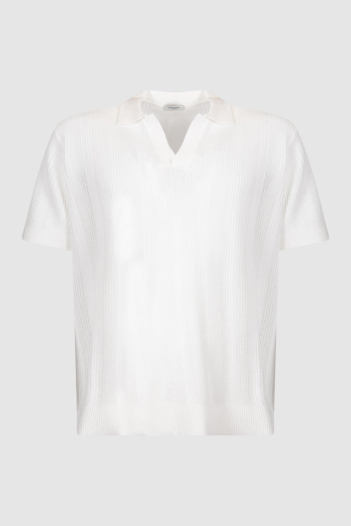 Polo in maglia a maniche corte