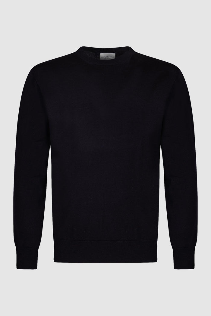 Maglia girocollo in filato leggero
