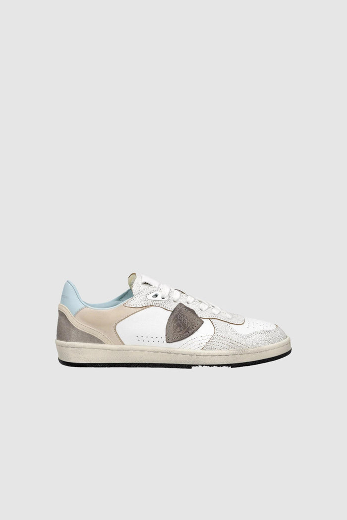 Sneakers Pgal Uomo, Bianco Cielo