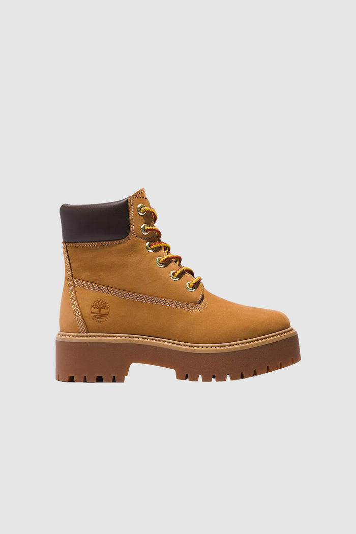 Stivale Impermeabile con Plateau Stone Street 6-Inch da Donna in giallo