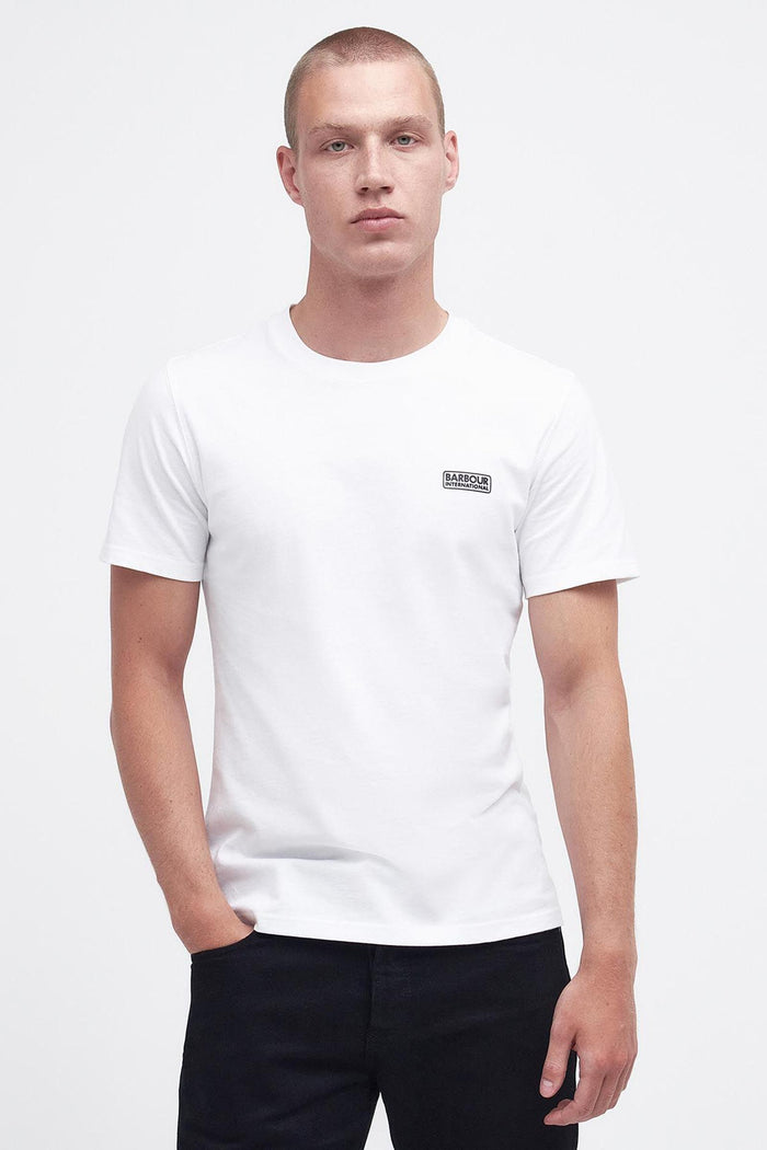 T-shirt girocollo con logo piccolo-3