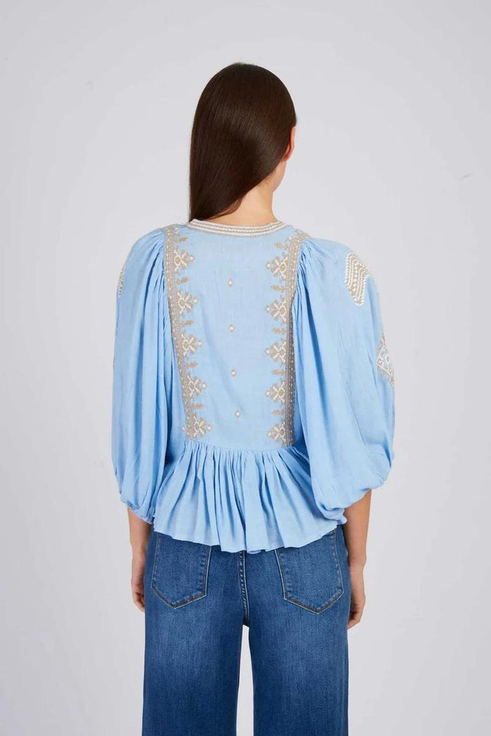 camicetta ricamata BALLADE-3