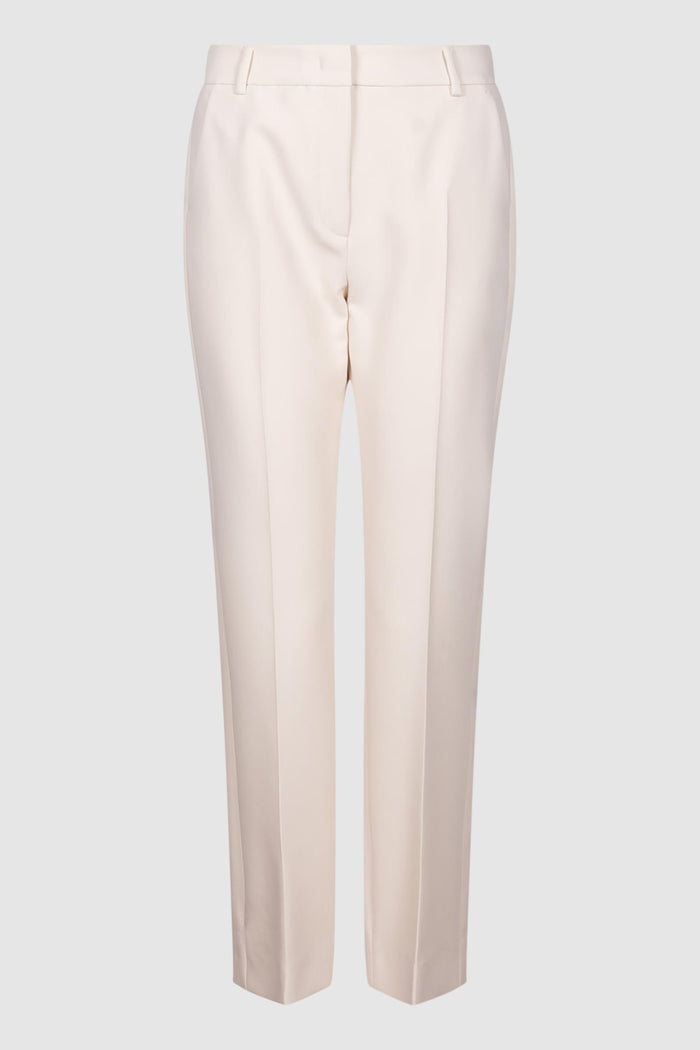 Pantalone in doppia tela di viscosa - Avorio