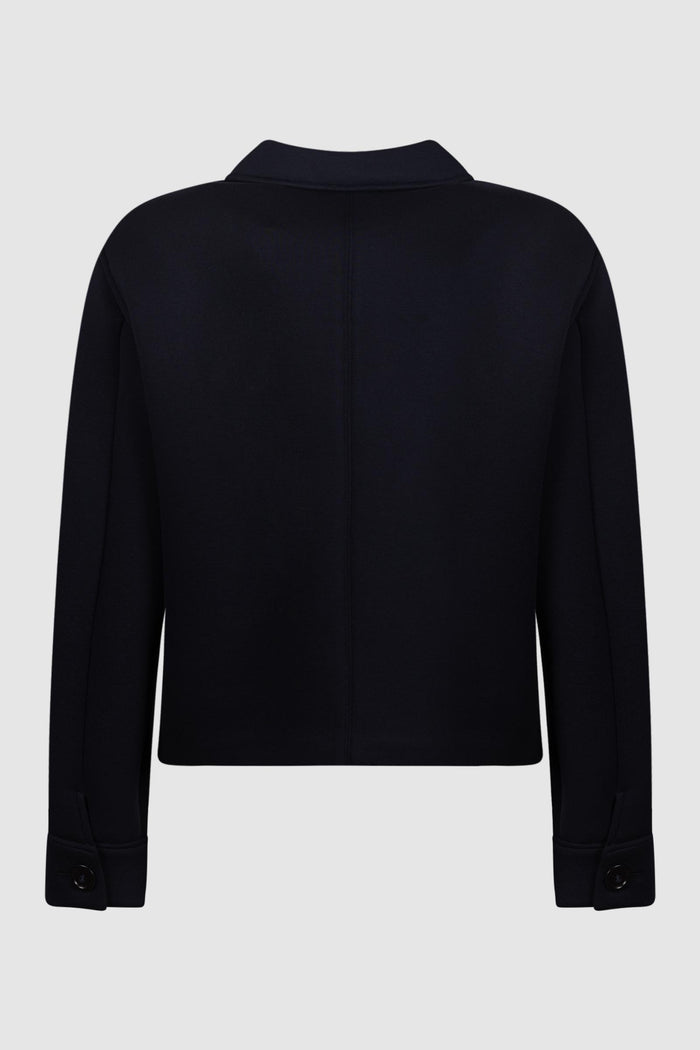 Giacca in jersey tecnico - Blu-2