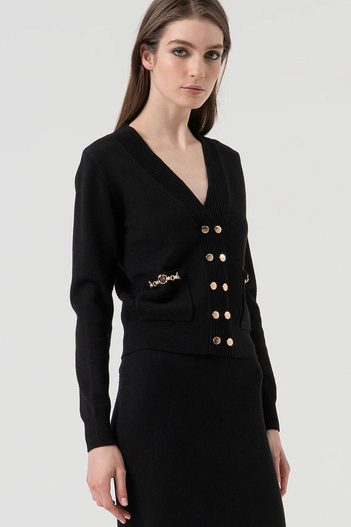 Cardigan regular doppiopetto-2