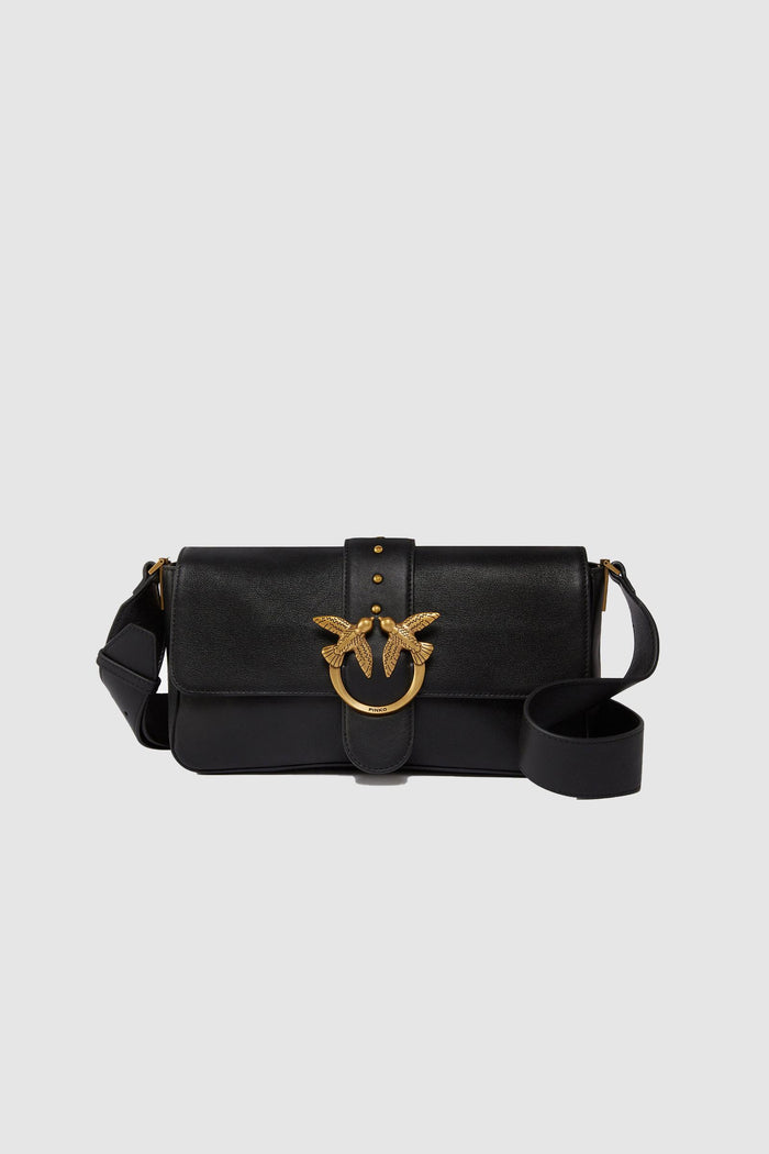 Borsa a spalla media Love Bag Slouchy in pelle