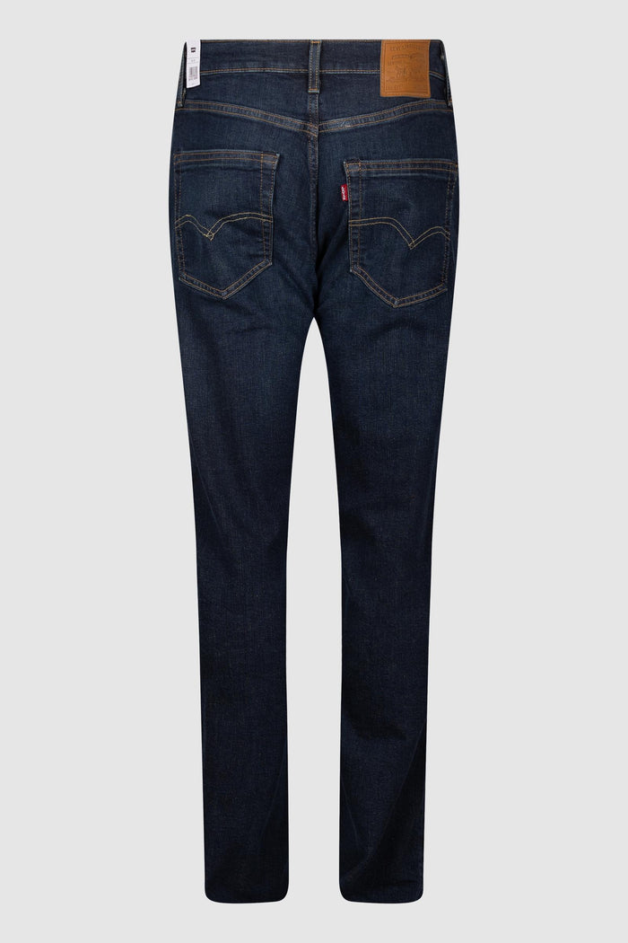 Jeans 5 tasche in denim blu scuro-2