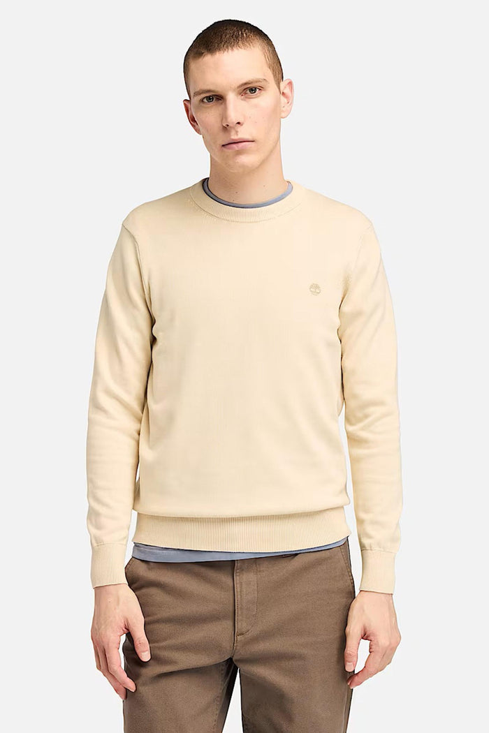 Maglione in Cotone Williams River da Uomo in beige-4
