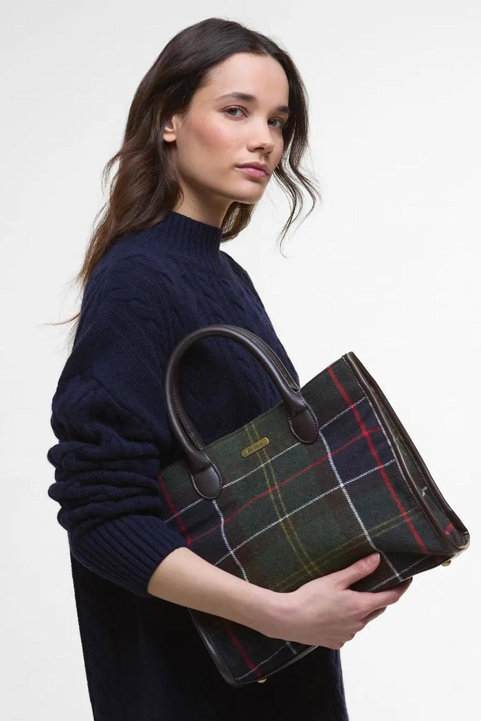 barrhill tartan toteBorsa tote Barrhill in tartan-7
