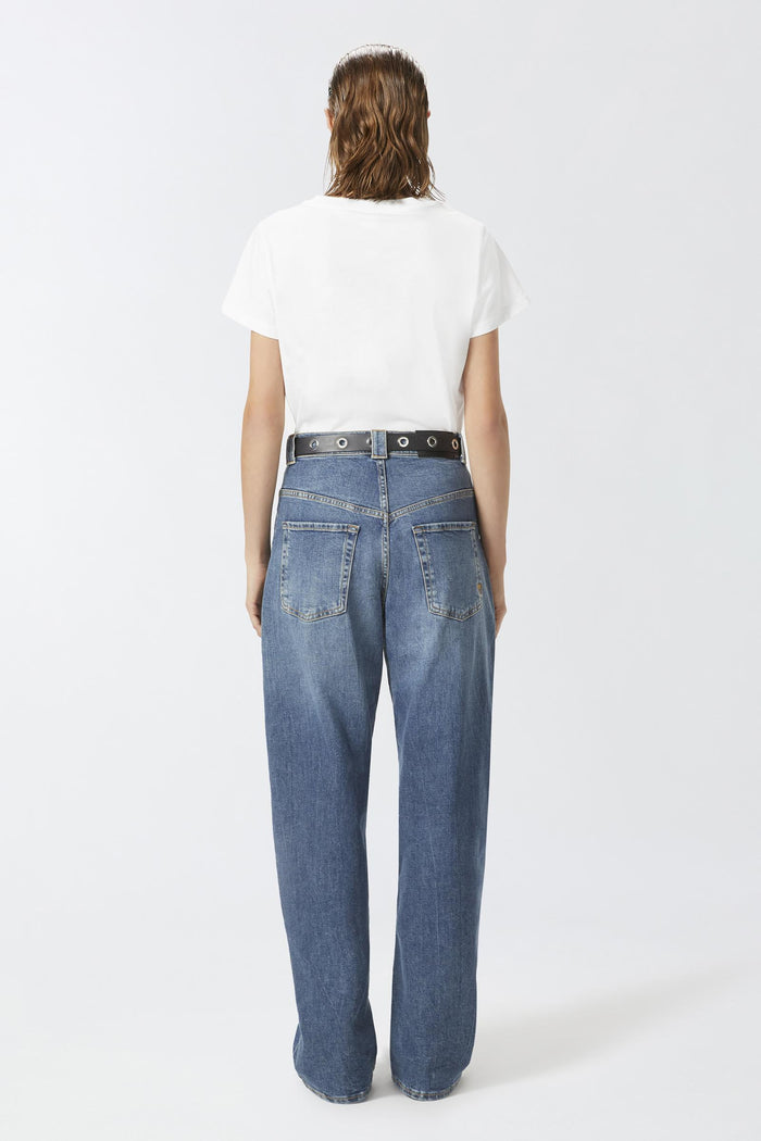 T-shirt mini logo PINKO-5