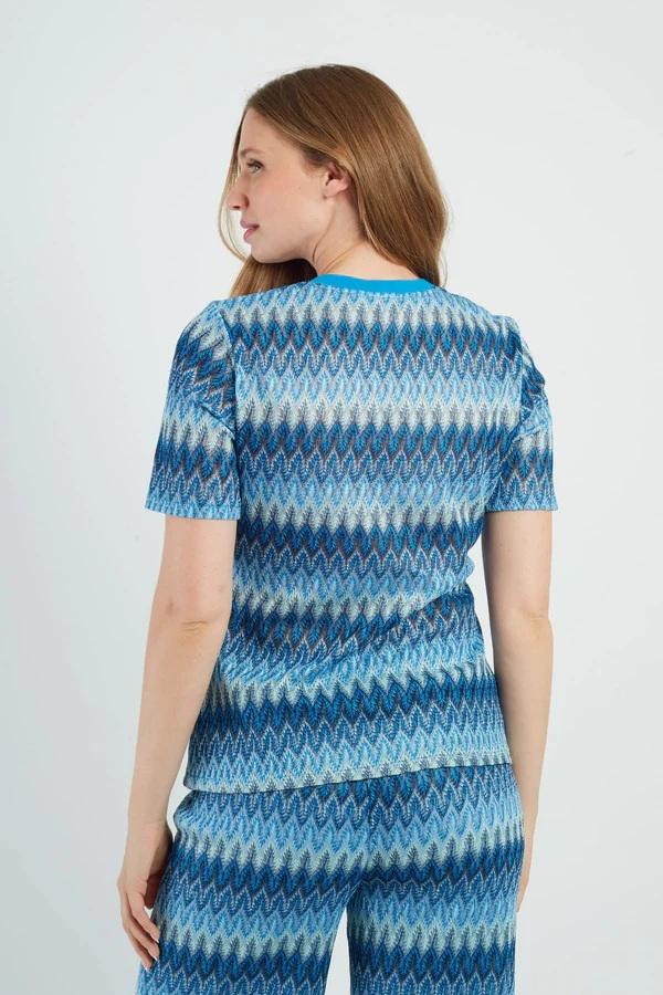 Maglietta in maglia CANNELLE-4