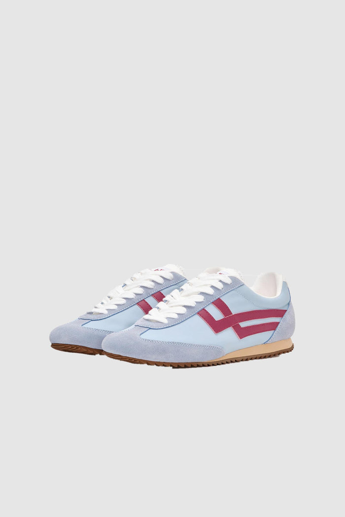 Racer 77 in Nylon Azzurra e Rossa-2