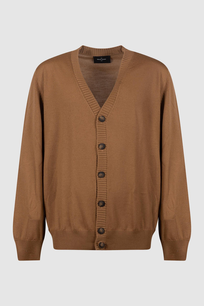 Cardigan  in maglia con bottoni