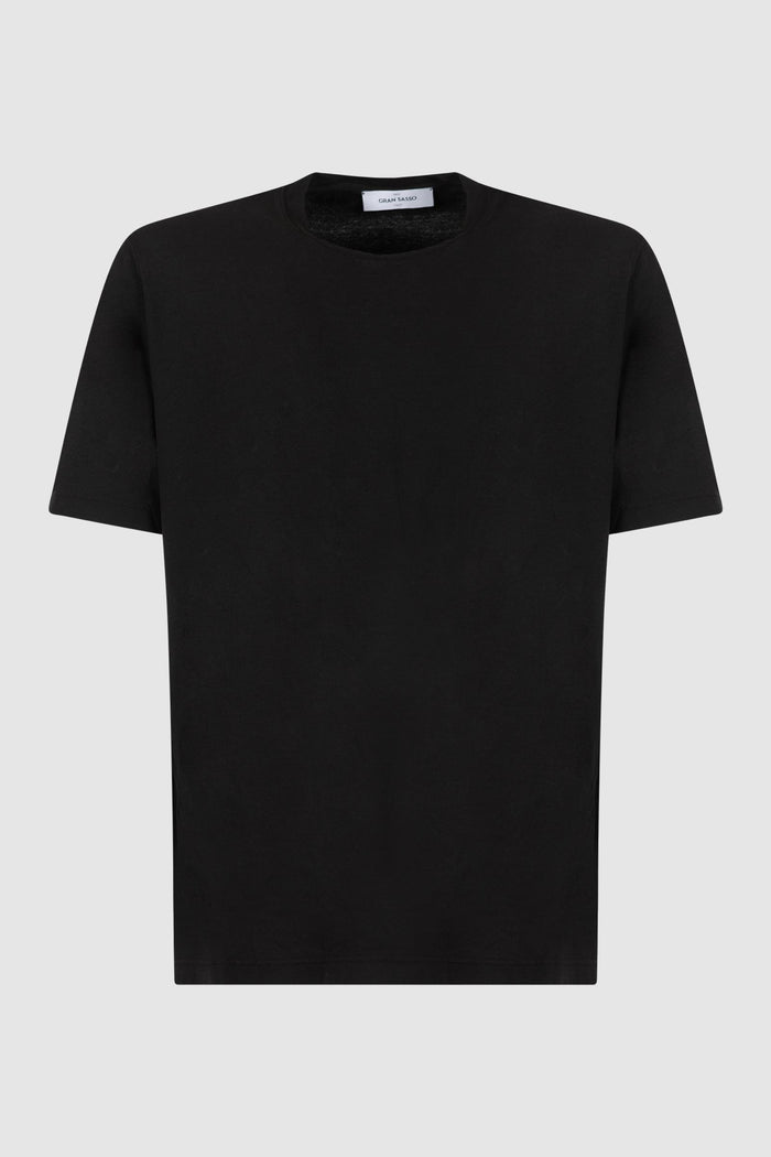 T-shirt lineare tinta unita