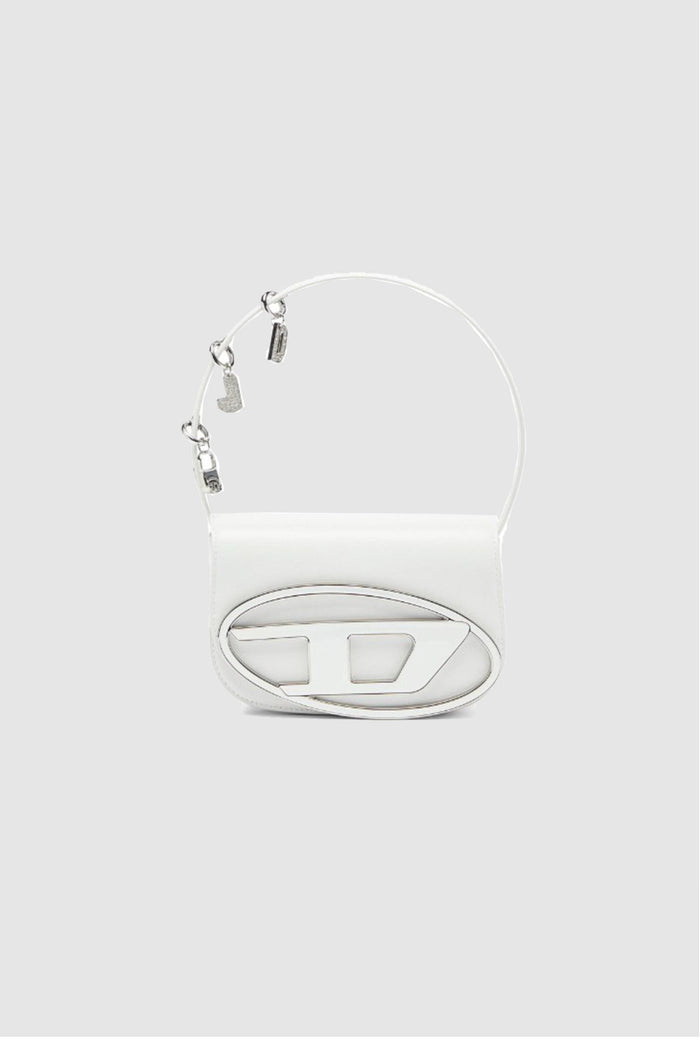 1DR -Iconica borsaa spalla in pelle con charms sul manico