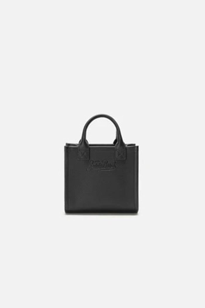 <BR/>Borsa a spalla Vanity Bag Mini in pelle martellata cammello-2