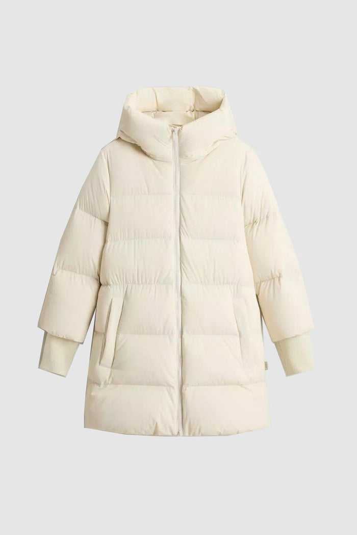 Piumino Cloud in nylon elasticizzato con finitura opaca