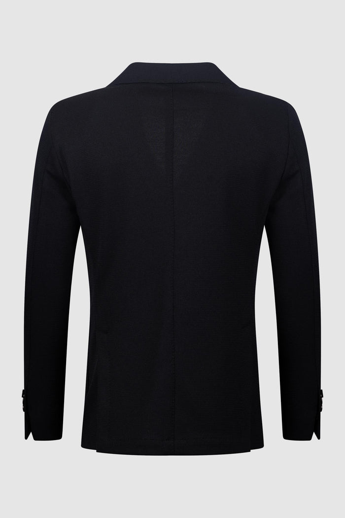 Giacca doppiopetto in maglia-2