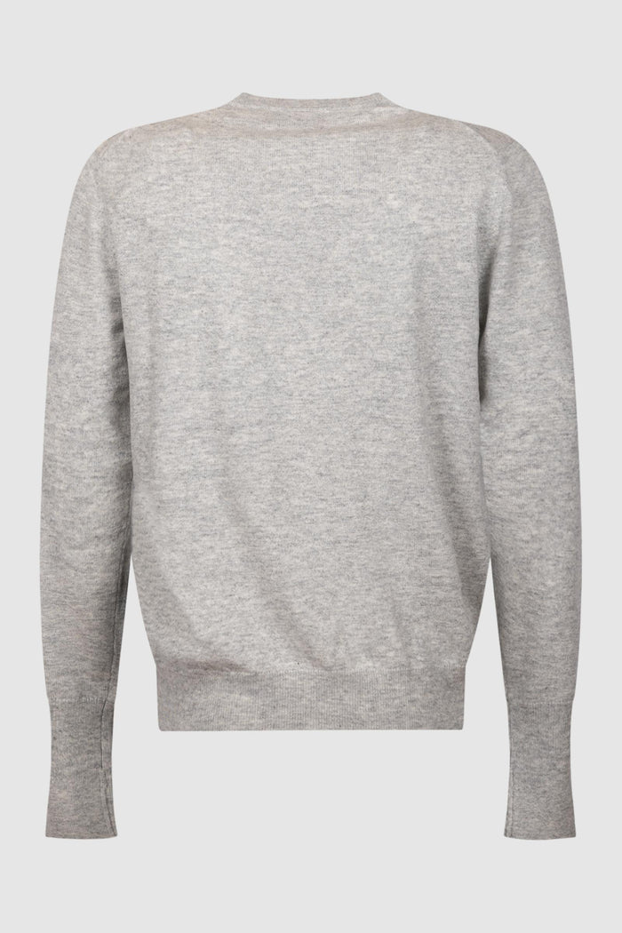 Maglia girocollo con motivo a rombi-2