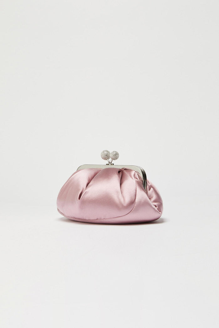 Emmy, pasticcino Bag Small in raso con strass-2