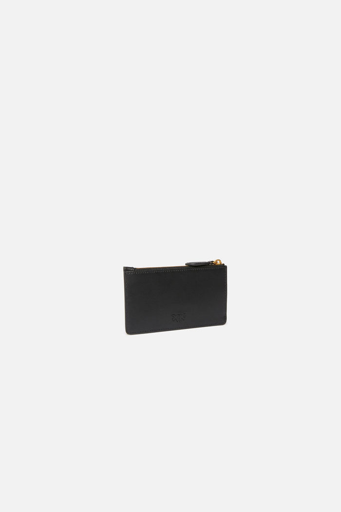 Porta carte con zip-4