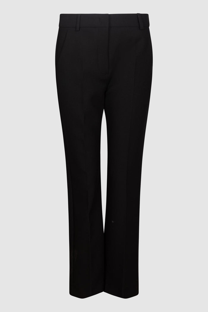 Pantalone in doppia tela di viscosa - Nero