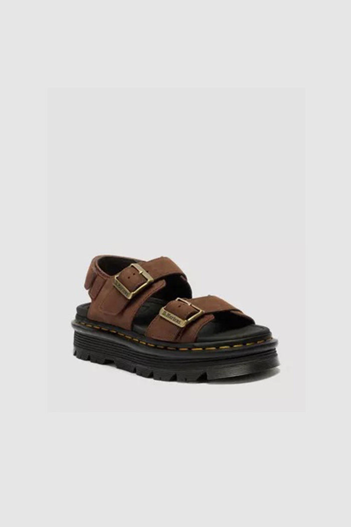 Sandali Zebzag in pelle Nabuk con platform-7