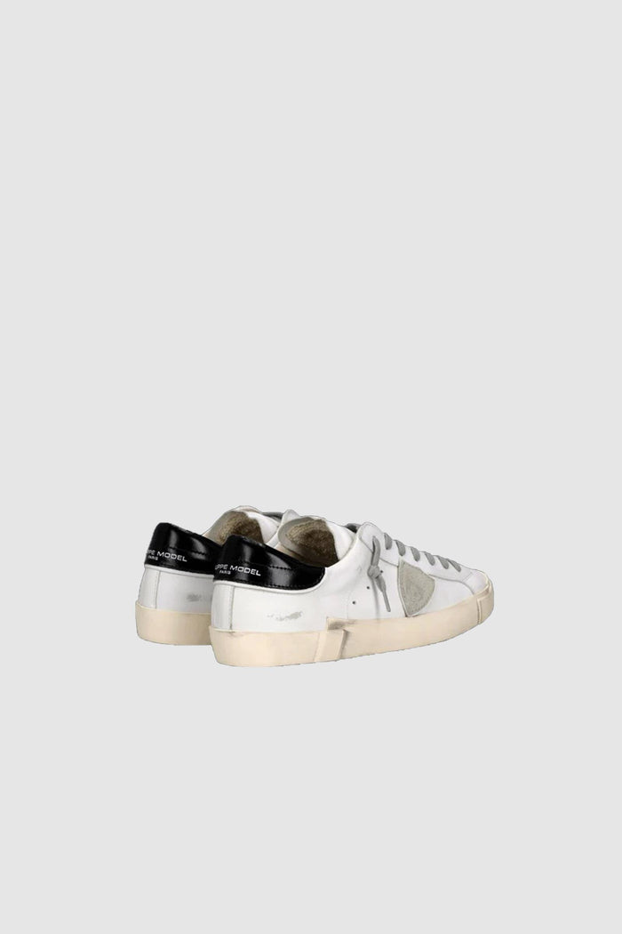 Sneakers Prsx Uomo, Bianco Nero-3