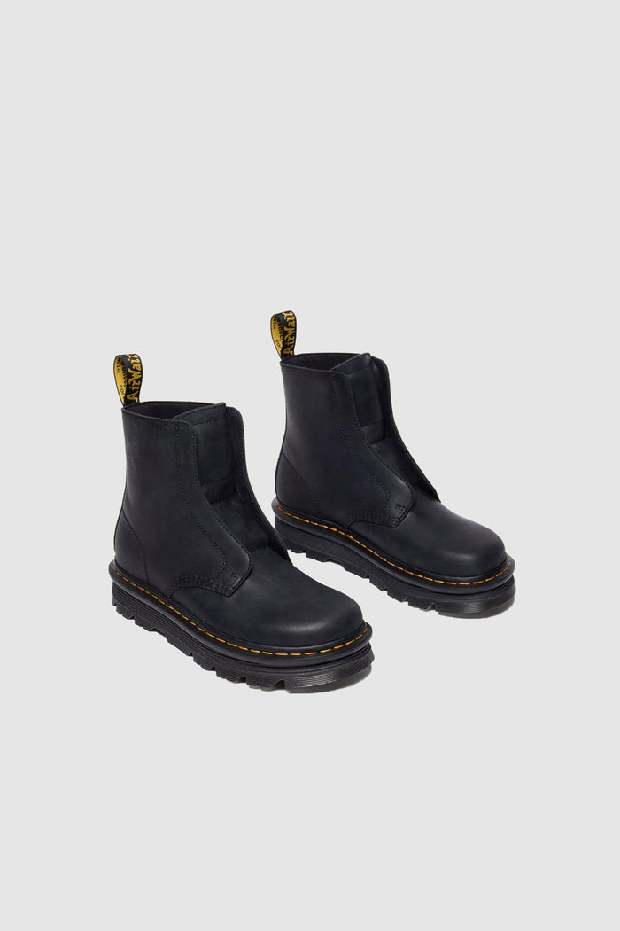 Stivali Zebzag Laceless In Pelle Senza Lacci-8