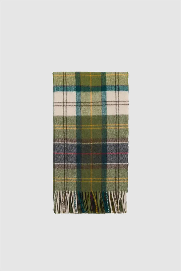 Sciarpa con motivo tartan in lana d'agnello Serena-5