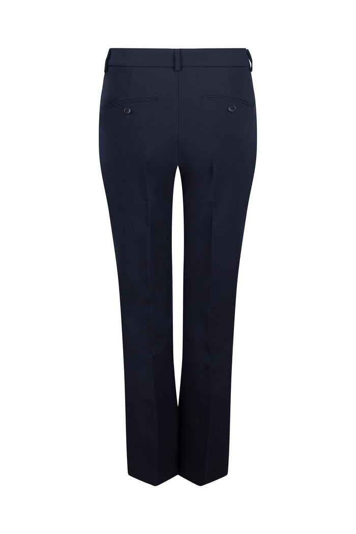 Pantaloni dritti in lana vergine-3